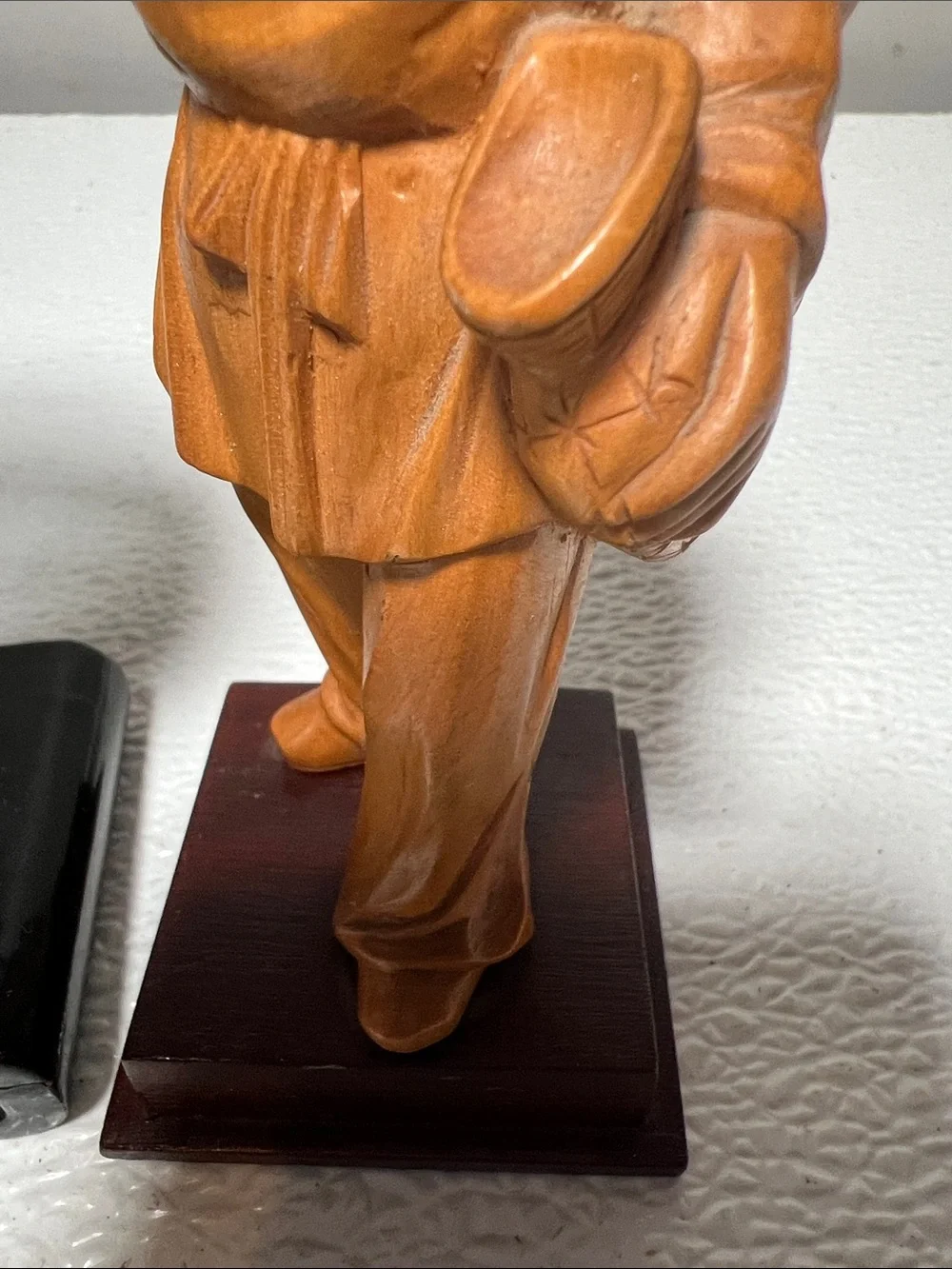 1970/80s Vintage Chinese Handcrafted Corkwood Diorama - With Chinese Man FIgurin